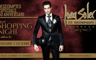 Joan Soler Shopping Night especial 60 aniversari