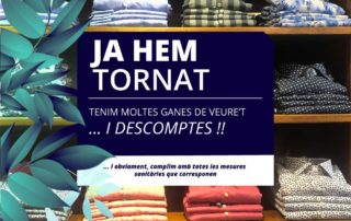 Ja hem tornat!