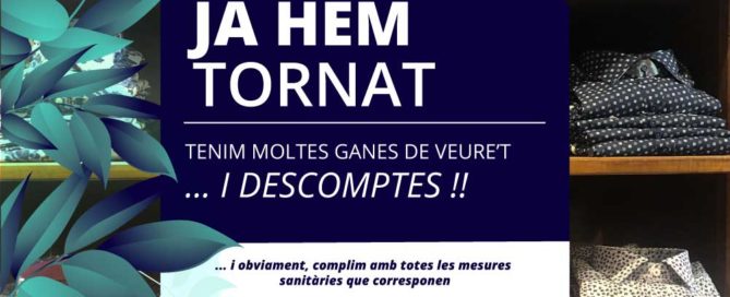 Ja hem tornat!