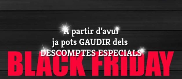 Gaudeix dels millors descomptes des d'avui amb el Black Friday 2020